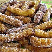 recette Churros au lait et au sucre de canne doré