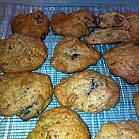 recette Cookies au miel et fruits confits