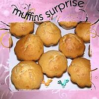 recette muffins surprise