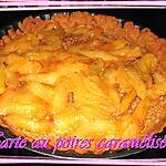 recette Tarte au poires caramélisées