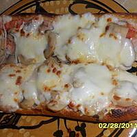 recette Pain pizza