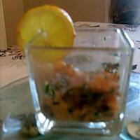 recette Tartare de saumon