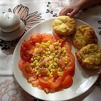 recette Soufflé au fromage et mais de ma maman