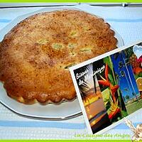 recette Clafoutis Tropical à l'Ananas et aux Kiwis