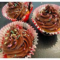 recette cupcakes à la vanille et son glacage chocolat