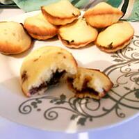 recette Madeleines coeur nutella