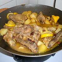 recette poulet aux citrons au wok