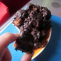 recette BONBONS DE PAIN D EPICES AU CHOCOLAT (réalisés par ma fille de 7 ans)