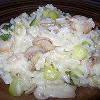 recette risotto aux crevettes