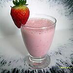 recette milk-shake aux fraises
