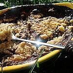 recette Crumble fondant au bananes & nutella