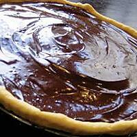 recette Tarte coulante au chocolat noir