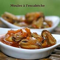 recette MOULES A L'ESCABECHE