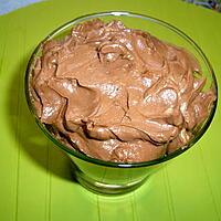 recette Mousse chocolaté au mascarpone