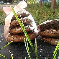 recette BISCUIT CROQUANT AU CHOCOLAT ET LAIT CONCENTRE