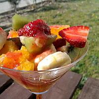 recette Coupe de salade de fruits frais