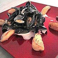 recette Moules à la creme de mascarpone et gorgonzola