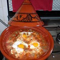 recette Tajine de kefta aux oeufs