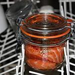 recette SAUMON AU LAVE VAISSELLE
