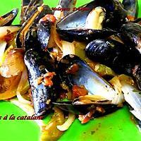 recette Moules à la Catalane