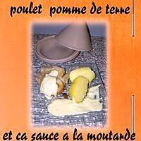 recette poulet pomme de terre et ca sauce a la moutarde