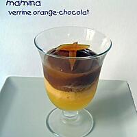 recette VERRINES ORANGE-CHOCOLAT