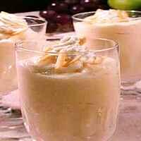 recette milkshake au sorbet citron et ananas frais