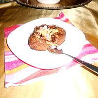 recette Fondant coulant coeur kinder marchmallow