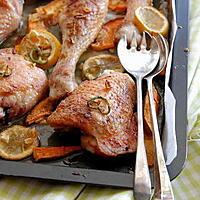 recette Cuisses de poulet au gingembre et aux patates douces
