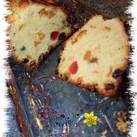 recette Cake "maison" aux fruits confits