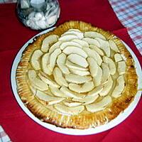 recette "tarte aux pommes sans moule"
