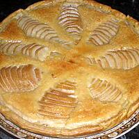 recette tarte aux poires amandine