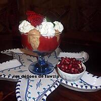 recette Verrines au Coulis de Fraises et Mascarpone