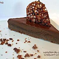 recette CHOCOLAT CREMEUX ET CROQUANT