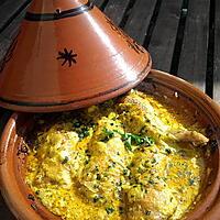 recette Poulet au curry version tajine