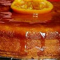 recette MON DELICIEUX GATEAU AUX ORANGES ENTIERES ET SON SIROP DE CONFIT D’ORANGE AU MIEL ET SAFRAN