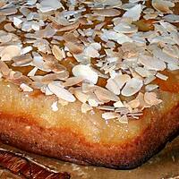 recette Gâteau renversé aux amandes et aux abricots