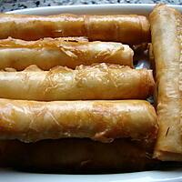 recette "Cigares" au fromage