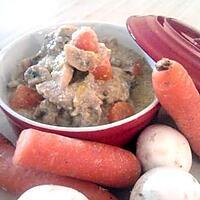 recette Blanquette de veau à l'ancienne "au mascarpone"