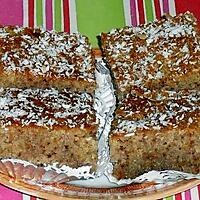 recette Gâteau aux noix,amandes et noix de coco dit :  KHOBZ EL BEY