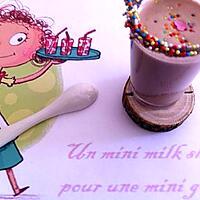 recette Un mini milk shake...pour une mini gourmande !