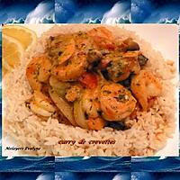 recette curry de crevettes