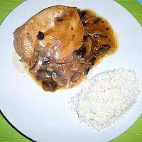 recette Escalopes de poulet au Marsala