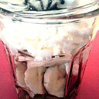 recette Triffle des amoureux bananes et chocolat