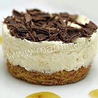 recette MOUSSES DE CHOCOLAT BLANC "TRUFFEE" A LA MANDARINE