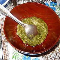 recette SAUCE VERTE