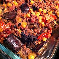 recette "Moussaâ Badhinjan" : Moussaka Libanaise avec ma touche carnivore... Grrr...