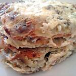 recette Lasagne de ravioles au saumon mozarella