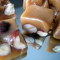 recette caramel au chocolat blanc fleur de sel et noisettes