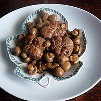 recette Paupiettes de veau aux champignons